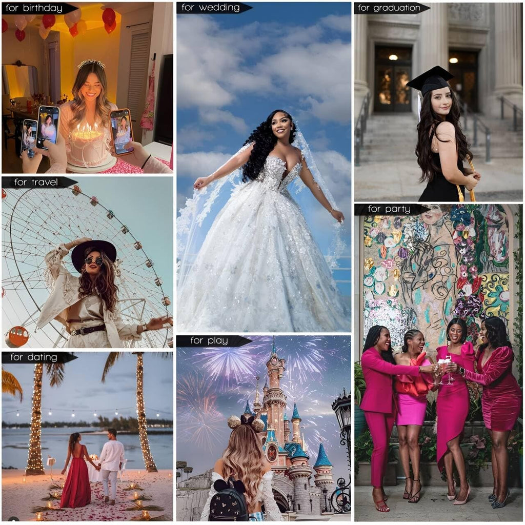 13X4 Lace Front Wigs 200% Density Lace Front Wig Pre Plucked Glueless Wigs St...