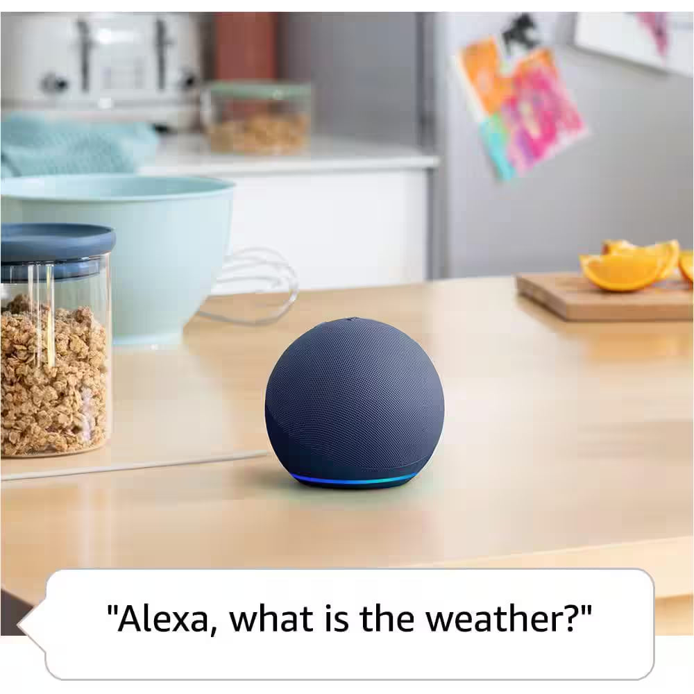 Echo Dot (5Th Gen, 2022 Release) Smart Speaker with Alexa Glacier White