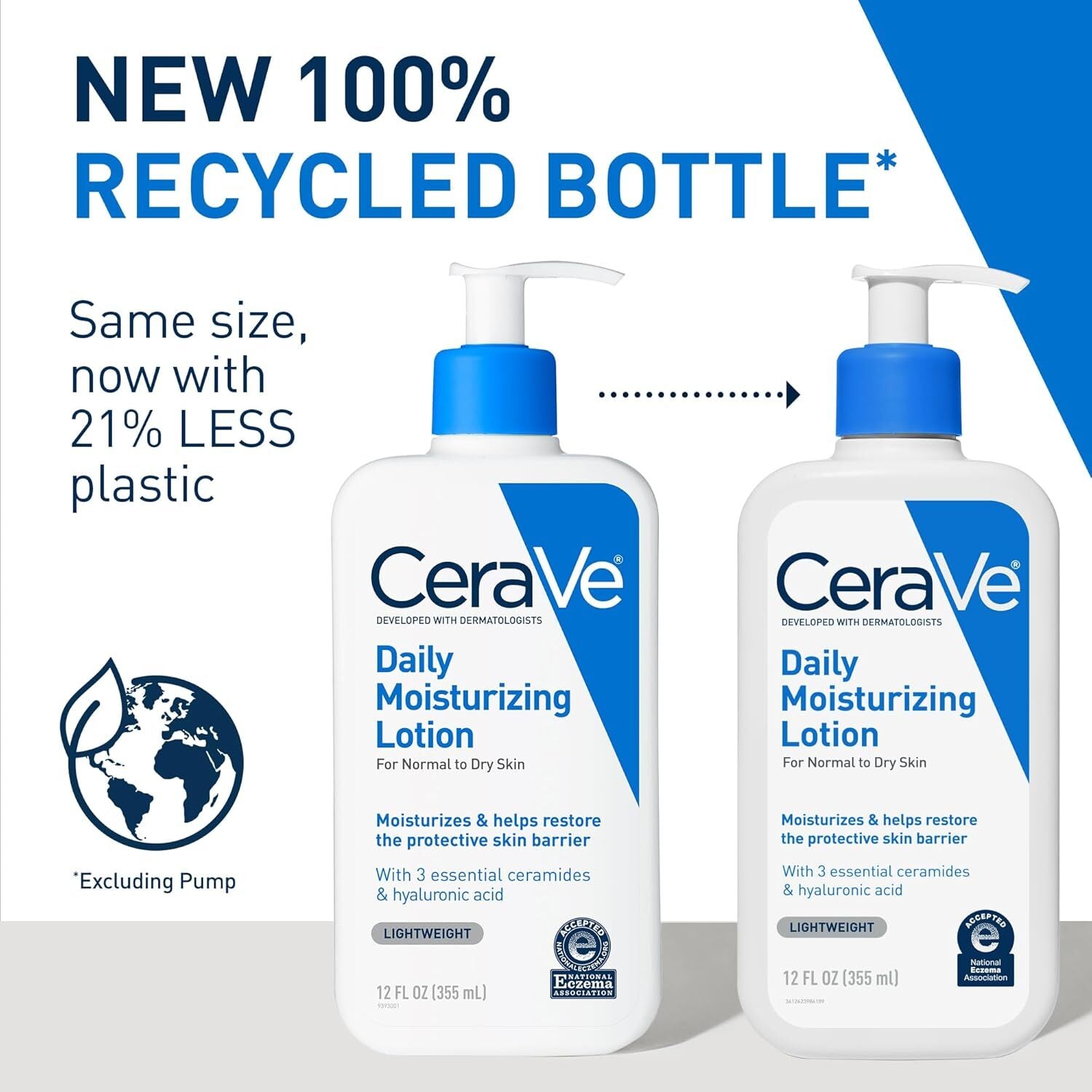 Cerave Daily Moisturizing Lotion with Hyaluronic Acid, 12 Oz, BRAND NEW